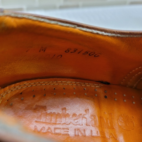 ?Timberland Wing Tip w/Vibram *USED few times main image 11